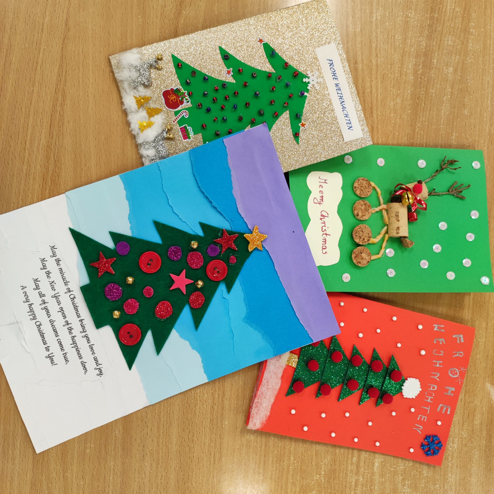 Kartki bożonarodzeniowe w jęzuku obcym