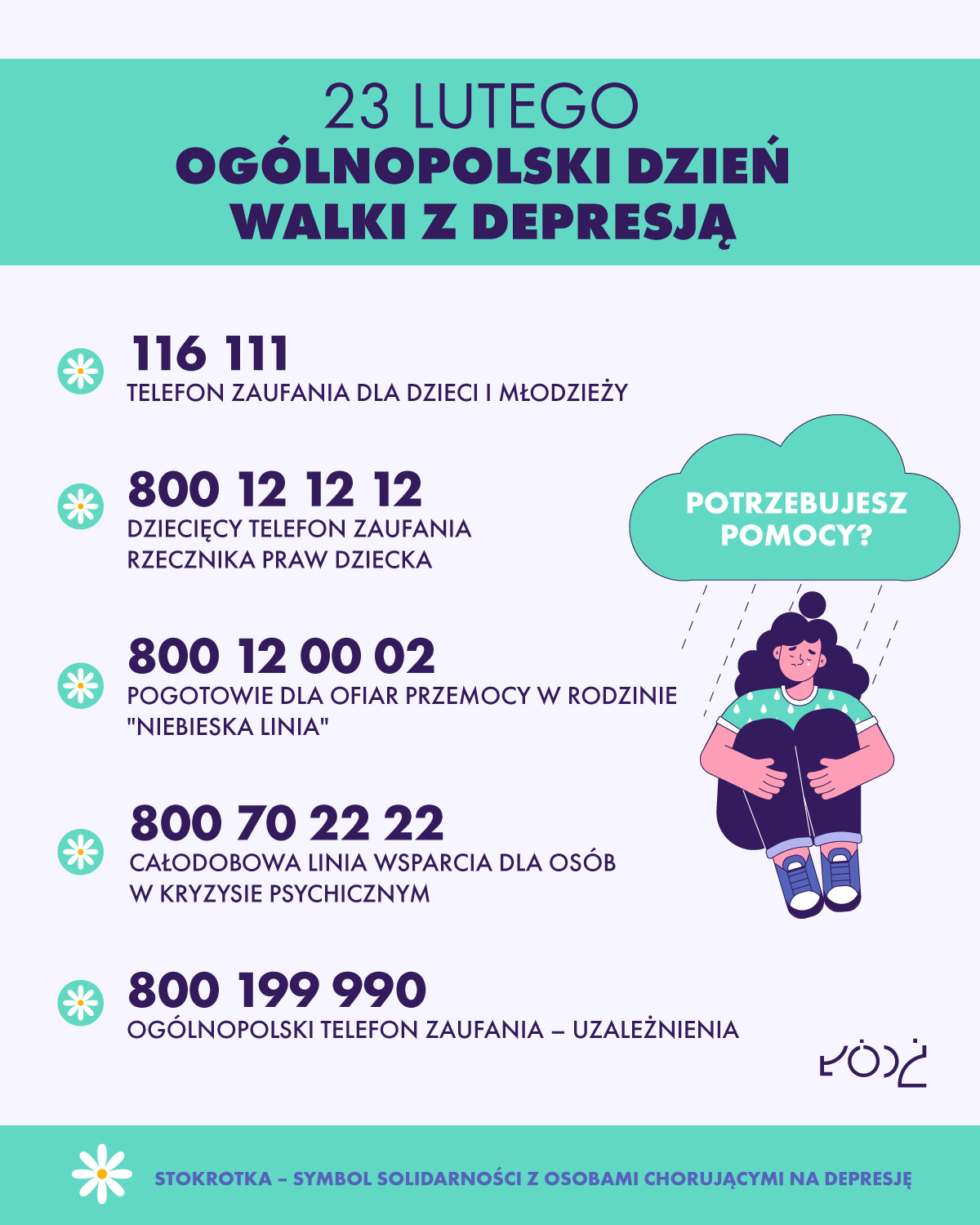 23 lutego Ogólnopolski Dzień Walki z Depresją