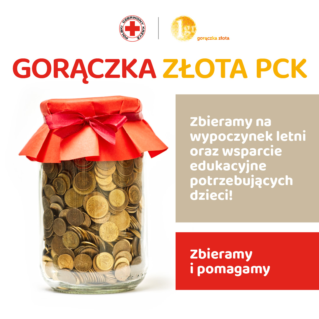 Plaka akcji Gorączka Złota PCK