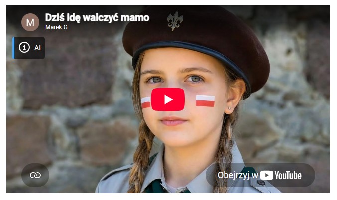 Dziś idę walczyć, Mamo!